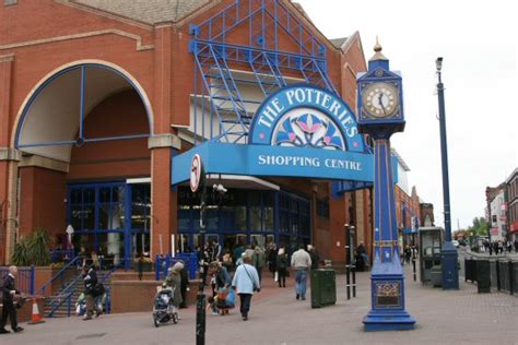 Entrance to The Potteries Shopping Centre, Hanley, Stoke-on-Trent - Beautiful England Photos