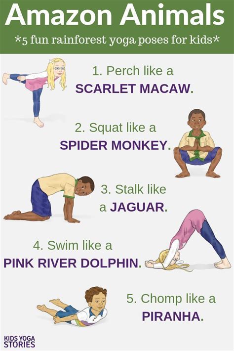 Yoga Poses Zoo Animals Yoga Poses For Kids Learn Abou - vrogue.co