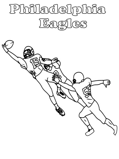 Philadelphia Eagles Coloring Pages - Free Printable Coloring Pages for Kids