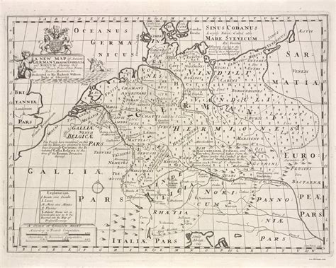 Germany 1700 - Old Map Reprint - OLD MAPS