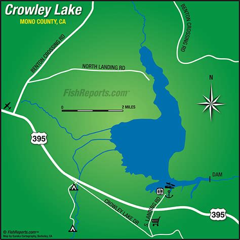 Crowley Lake - Fish Reports & Map