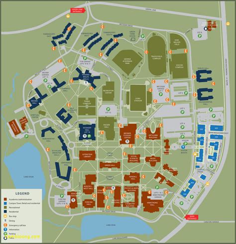 California University Of Pa Campus Map | Free Printable Maps