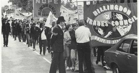 Hayes Peoples History: Hillingdon Trades Union Council banner