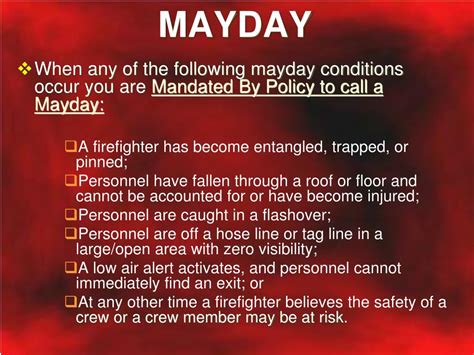 PPT - SECTION I MAYDAY PROCEDURES PowerPoint Presentation, free download - ID:712765