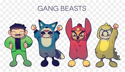 Fox Gang Beasts Costumes, HD Png Download - vhv