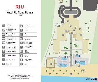 Resort Map | Riu Playa Blanca | Panama