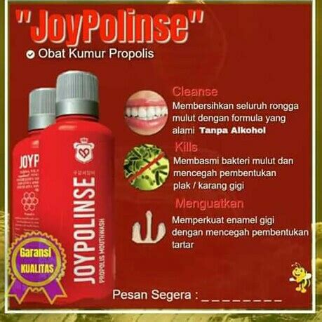 Joypolinse Obat Kumur Herbal | Berau Shiper