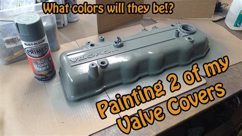 Painting 2 Valve Covers - YouTube