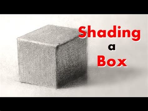 How To Draw A Cube With Shading