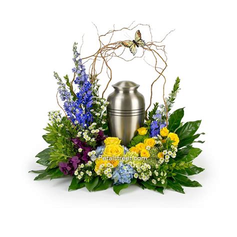 Cremation and Memorial Flower Arrangements | Petal Street Flower Company Florist