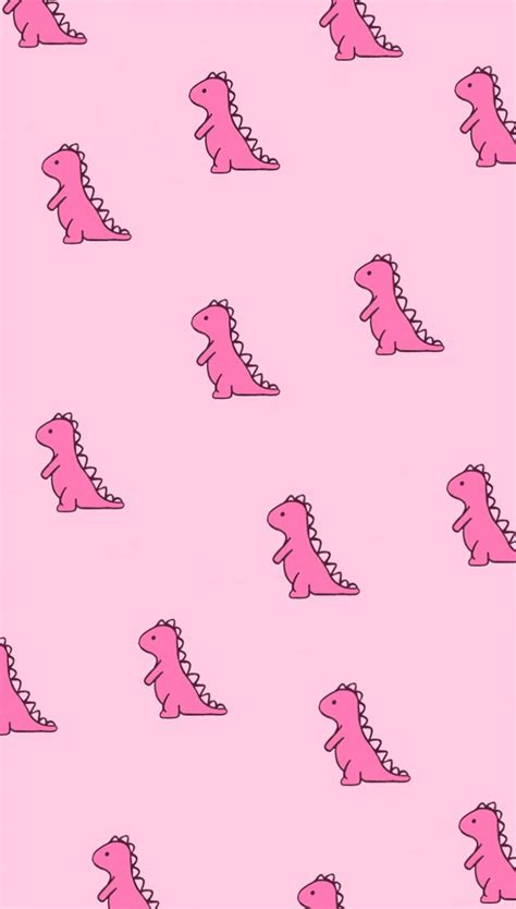 Pink Dinosaurs💕 | Dinosaur wallpaper, Wallpaper iphone cute, Iphone ...