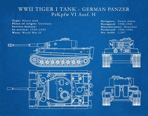 Tiger 1 Tank Dimensions