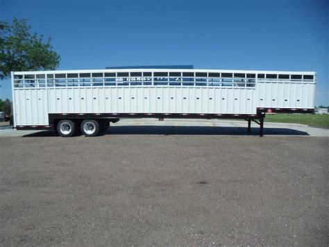 2020 Neville 50'x102" Air Ride Ground Load Livestock Trailer Livestock Trailer For Sale | Sioux ...