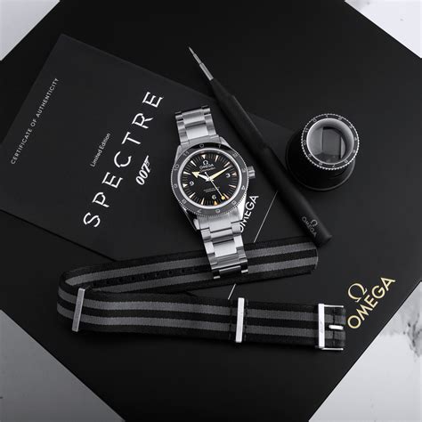 Not Stirred: The Omega Seamaster 300 SPECTRE Limited Edition – THE ...