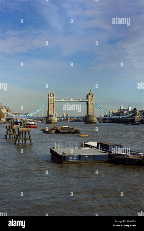 Thames River, Tower Bridge, London, United Kingdom Stock Photo - Alamy