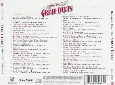 Pra Sempre: Time Life - Classic Country - Duets CD 2