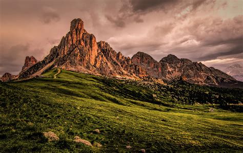 Passo Giau Reaching for the Heavens Photograph by Norma Brandsberg - Pixels