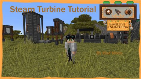 Minecraft Immersive Engineering: Steam Turbine Tutorial - YouTube