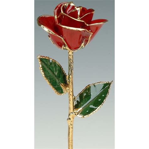 24 Karat Gold Dipped Roses 998-03882 - Family & Co. Jewelers