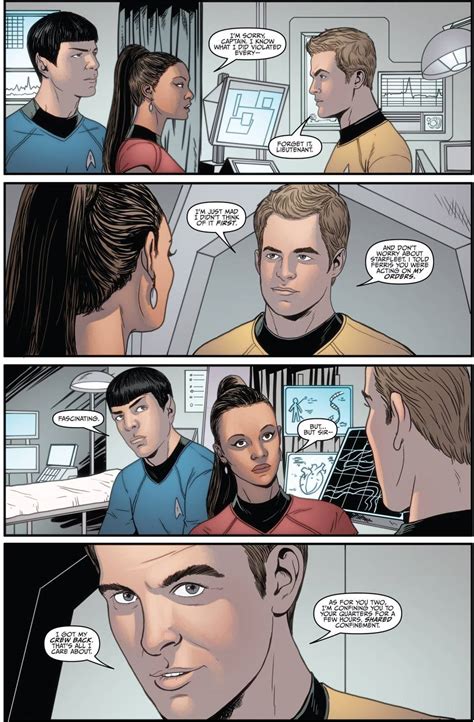 Star Trek Ongoing #4 (Spoilers) - Spock & Uhura Photo (27957853) - Fanpop