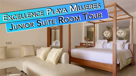 🏝 Excellence Playa Mujeres Junior Suite Tour - Swim Up or Balcony Oasis ...