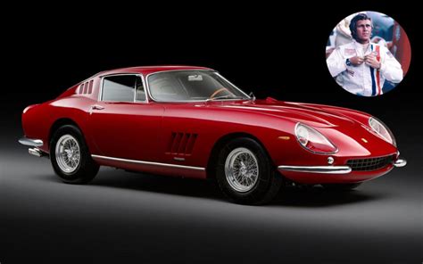 Steve McQueen’s Ferrari 275 GTB/4 is heading to auction