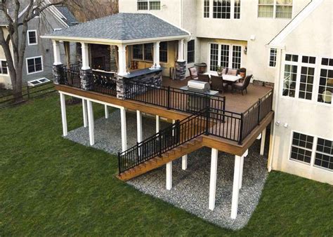 43 Best Backyard Patio Deck Design Ideas | Backyard patio deck, Patio design, Patio deck designs