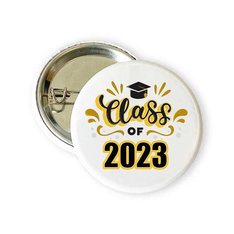 Graduation 2023 Badges Congrats Graduates Class 2023 - Etsy UK