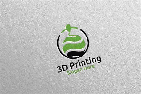 Global 3D Printing Company Logo Design 60 By denayunethj | TheHungryJPEG