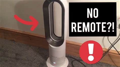 How To Use Dyson Hot + Cool Fan Without The Remote - YouTube