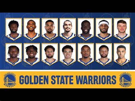 Update Aug 17 Golden State WARRIORS Possible Roster 2023/2024 - Player Lineup Profile - YouTube