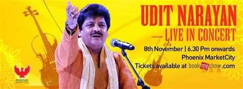 Udit Narayan Live in Concert at Phoenix Marketcity Bangalore | Events in Bangalore / Bengaluru ...