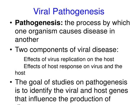 PPT - Viral Pathogenesis PowerPoint Presentation, free download - ID:5730828