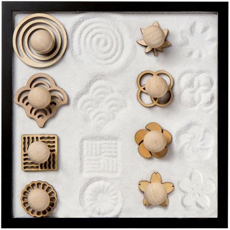 Zen Sand Garden, Mini Zen Garden, Sand Tray Therapy, Desktop Zen Garden, Miniature Zen Garden ...