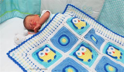 OWL BLANKET PATTERN Owl Blanket Crochet Pattern Crochet Owl - Etsy