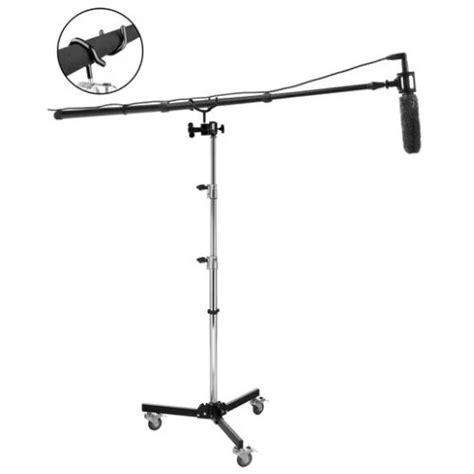 Ducame Easy Hood C-Stand Metal Audio Boom Pole Holder Support Stand for ...