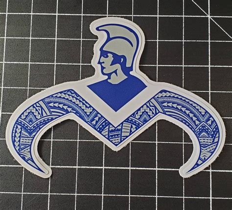 Moanalua High School Mascot 4x3 Glossy or Holographic - Etsy