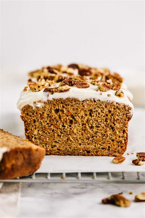 Healthy Carrot Cake Banana Bread - Nourished By Nutrition