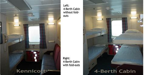 About the Cabins - Alaska Ferry