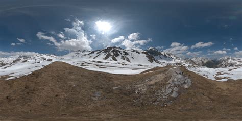 HDRI 360° Großglockner road, Austria | Openfootage