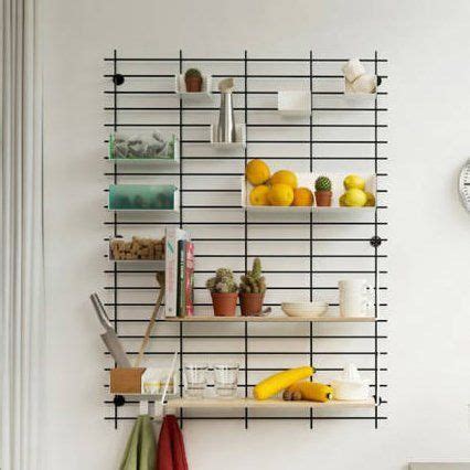 Gridwall Shelf | Innenarchitektur küche, Dekor, Wandgitter