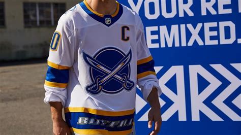 Sabres’ Reverse Retro brings ‘goat head’ to royal blue and gold jersey ...