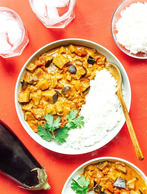 Eggplant Curry (Indian-Style Aubergine Curry) | Live Eat Learn