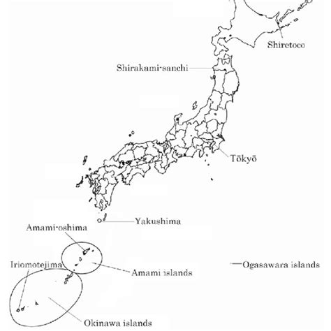 Map of World Natural Heritage sites. | Download Scientific Diagram