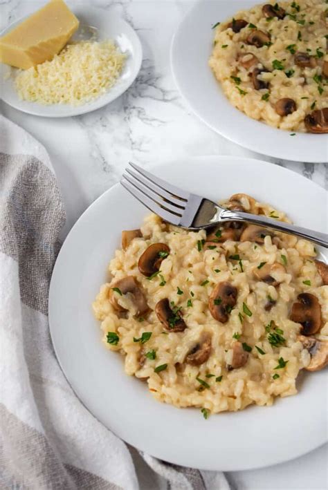 Baby Bella Mushroom Risotto - Fresh Apron