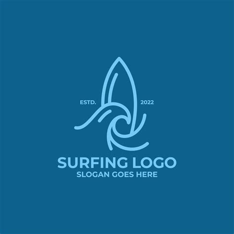 Surfing logo vector 13168377 Vector Art at Vecteezy