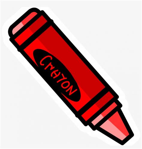 Red Crayon Clipart Red Crayon Clipart At Getdrawings - Club Penguin Transparent PNG - 1024x1024 ...