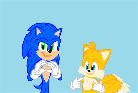 #SonicMovie (Sonic and Tails) Happy Birthday Voice Actor. - Sonic the Hedgehog Fan Art (45171395 ...