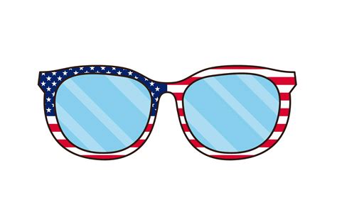 4th July Independence Day Glasses Graphic by studioisamu · Creative Fabrica