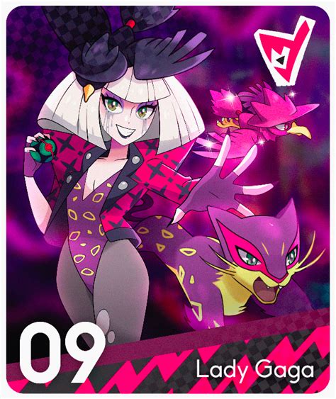 Lady gaga as dark type pokemon trainer, The fame monster era. It's a ...